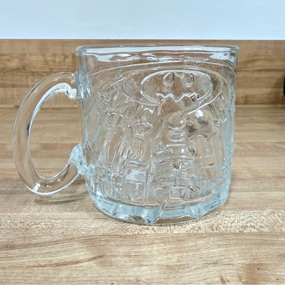 Vintage Batman Forever McDonald’s glass mug, The Riddler, excellent condition